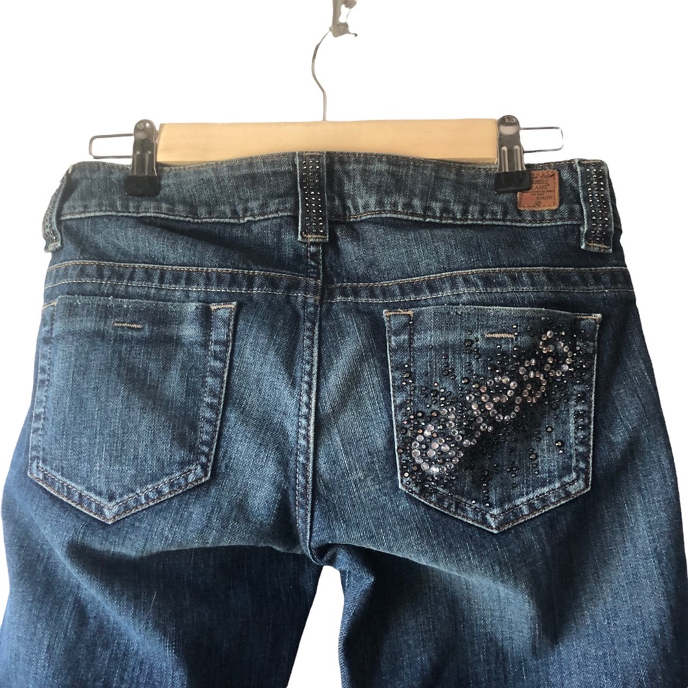 Guess Daredevil Bootcut Blue Jeans Size 28